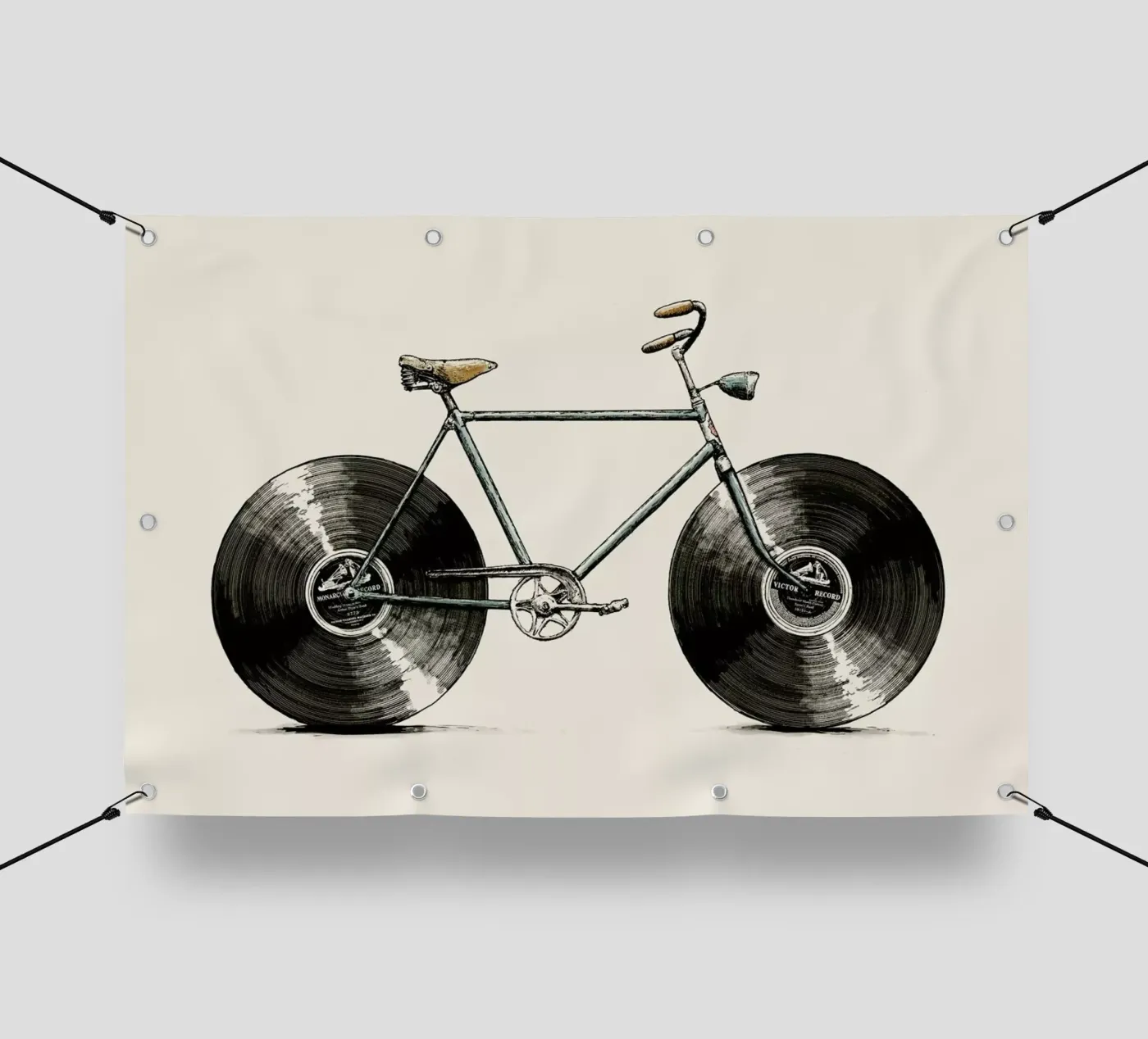 Velophone telo in pvc da Florent Bodart