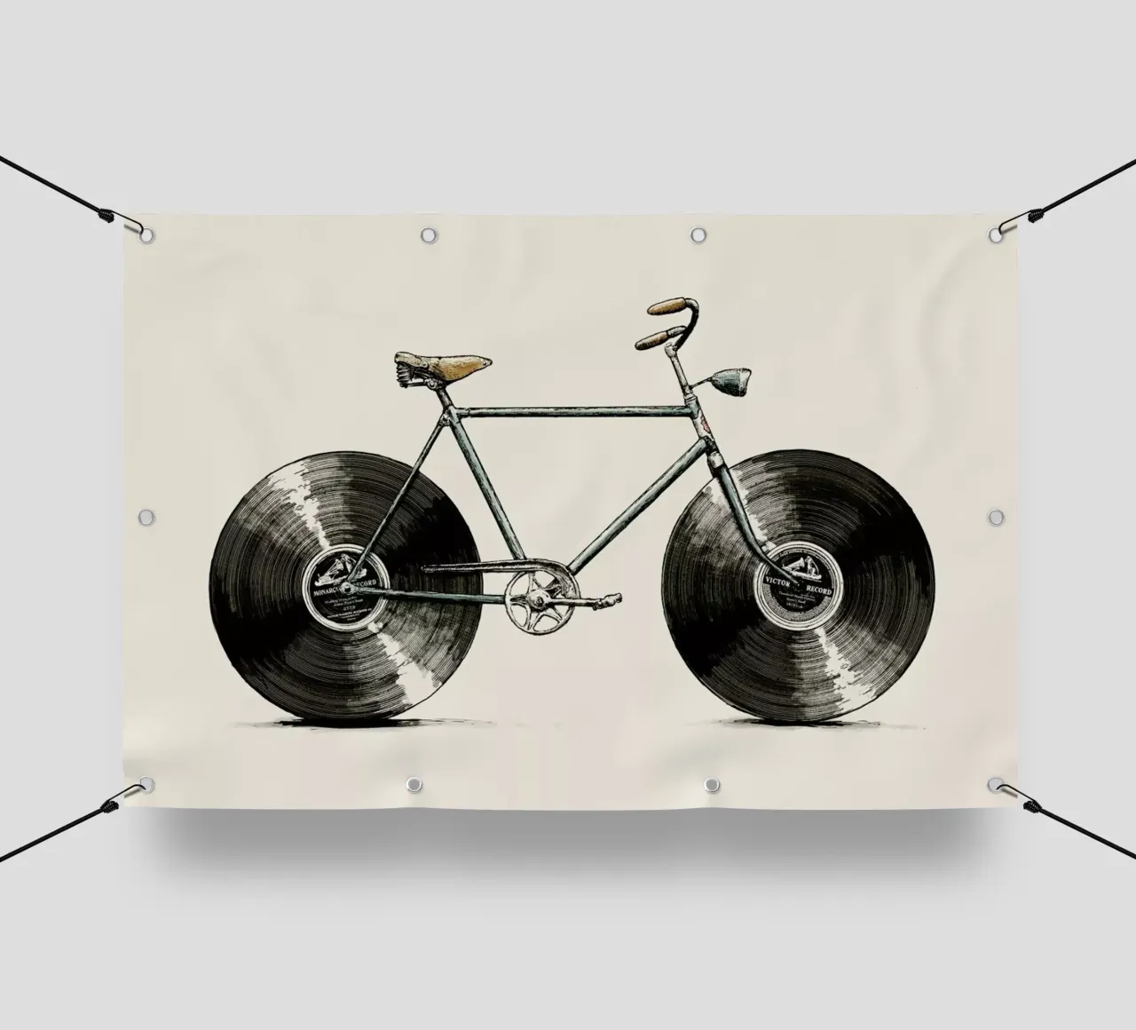 Velophone telo in pvc da Florent Bodart