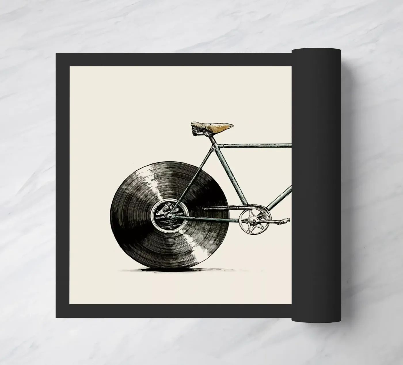 Velophone deurmat van Florent Bodart