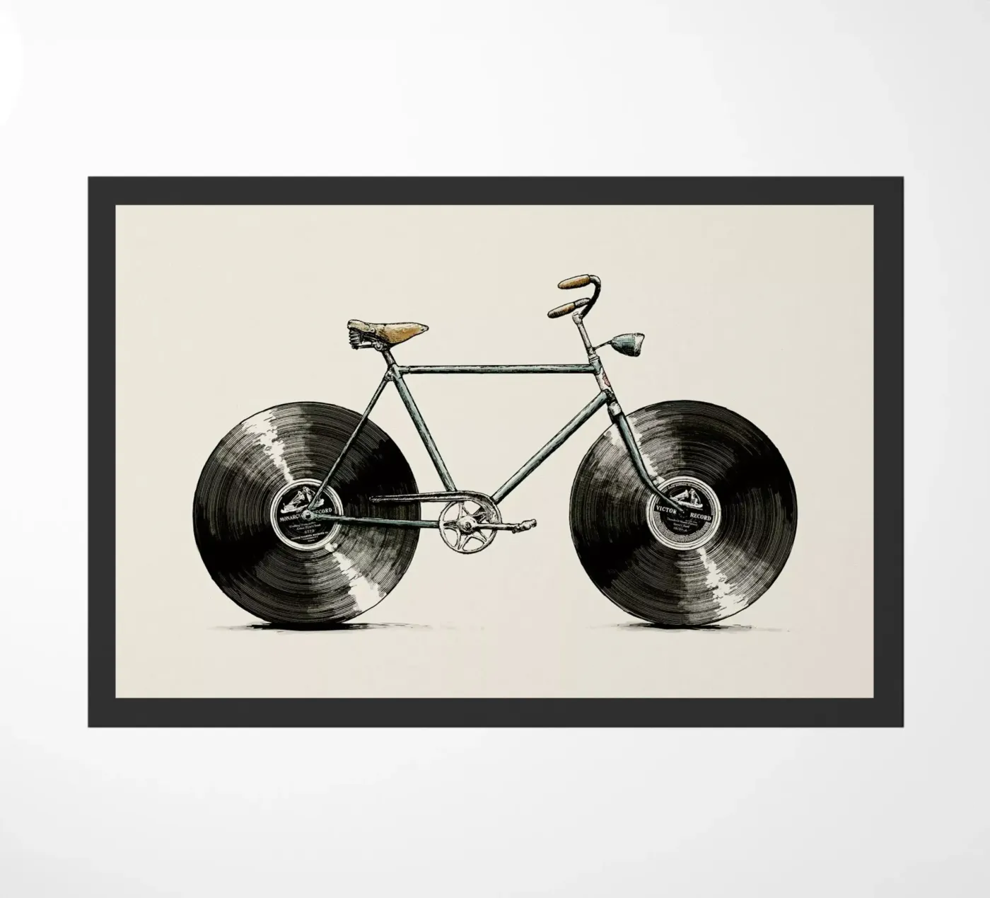 Velophone deurmat van Florent Bodart