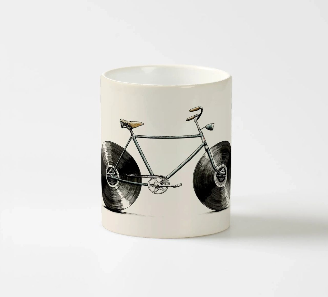 Velophone tazza in ceramica da Florent Bodart