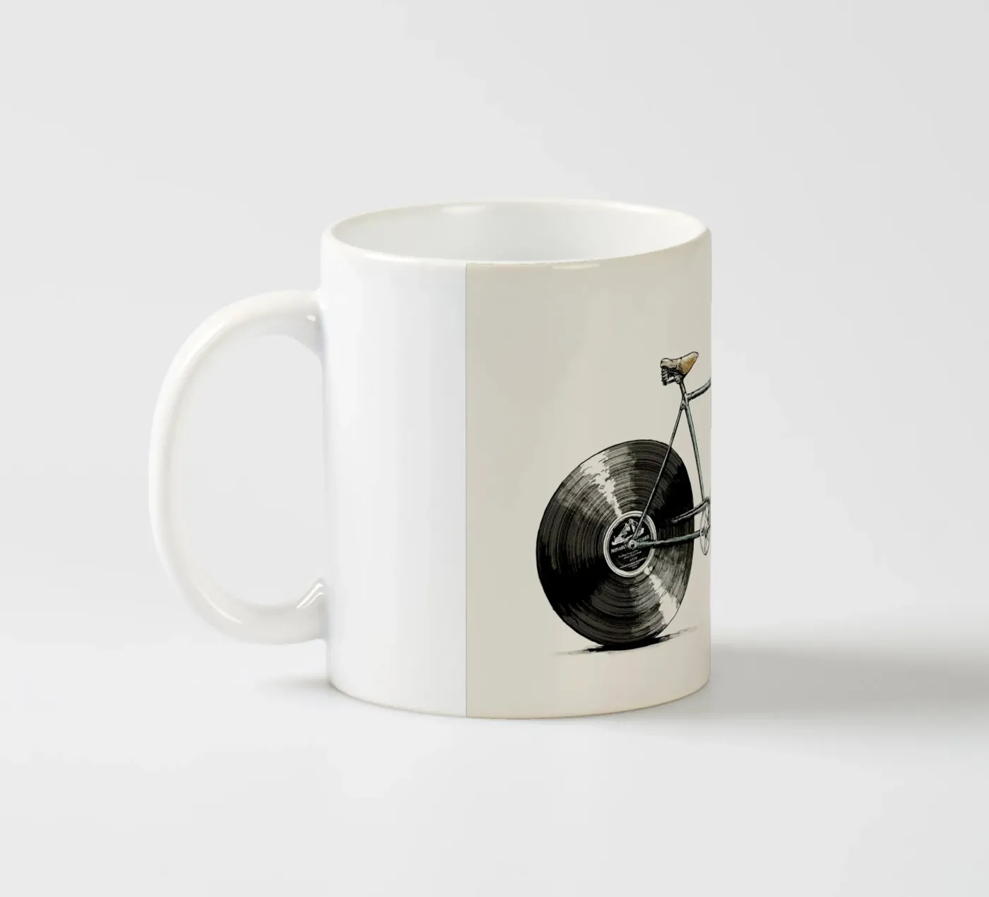 Velophone ceramic mug by Florent Bodart