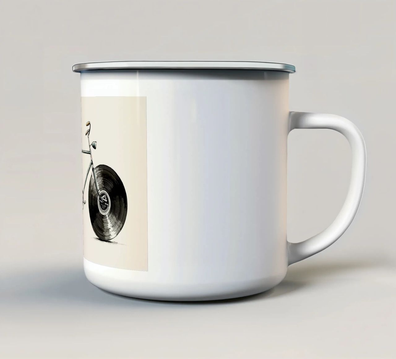 Velophone tazza in smalto da Florent Bodart