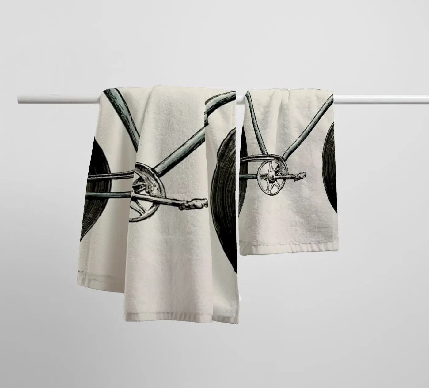 Velophone towel by Florent Bodart