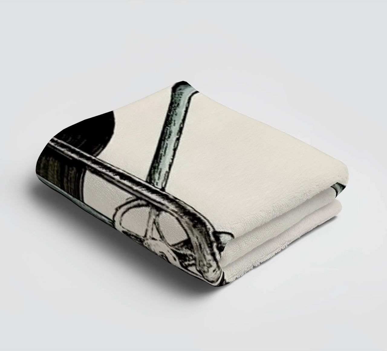 Velophone asciugamano da bagno da Florent Bodart