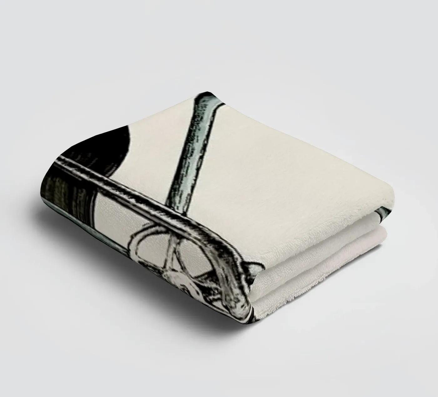 Velophone towel by Florent Bodart