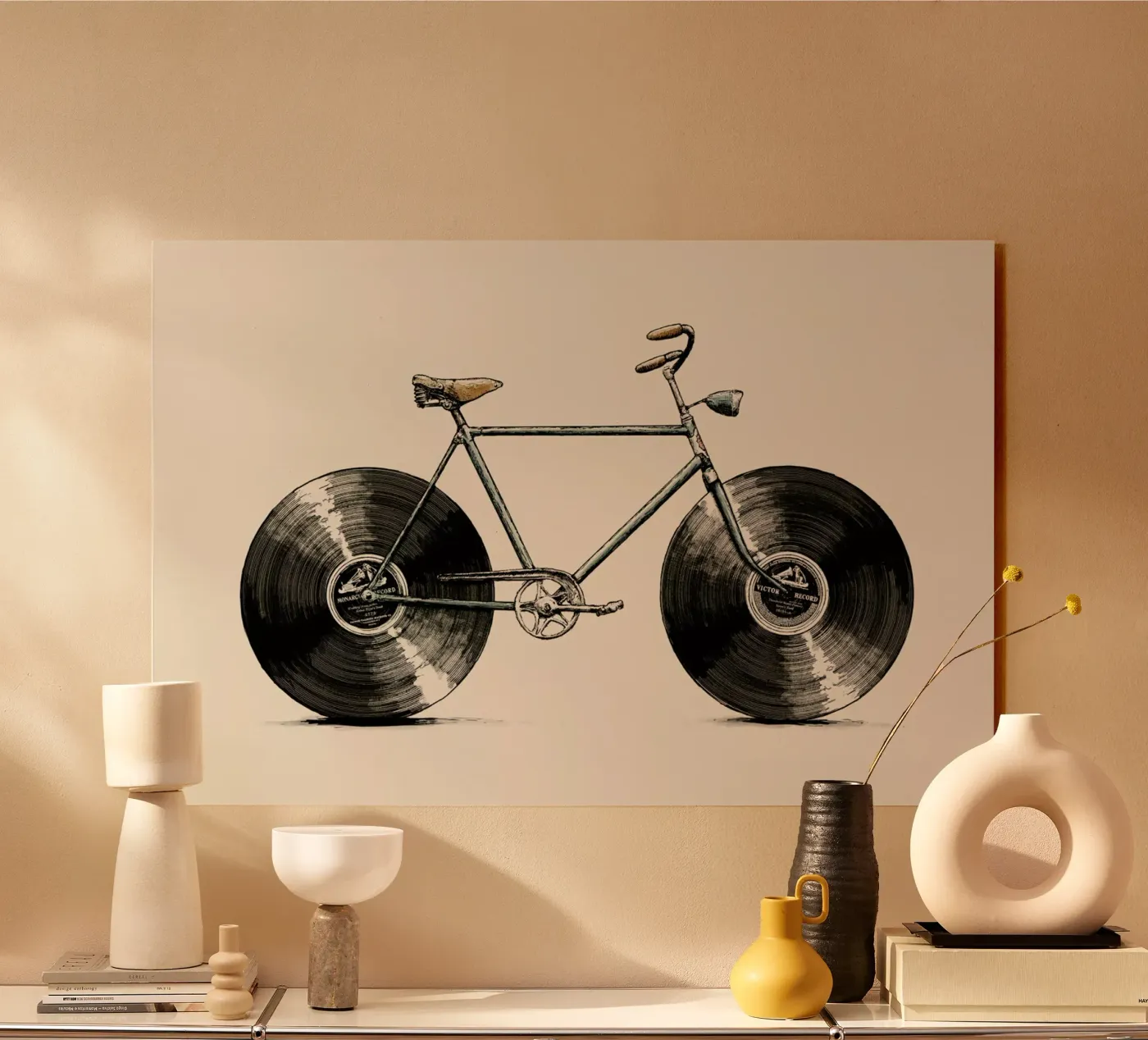 Velophone plexiglas de Florent Bodart