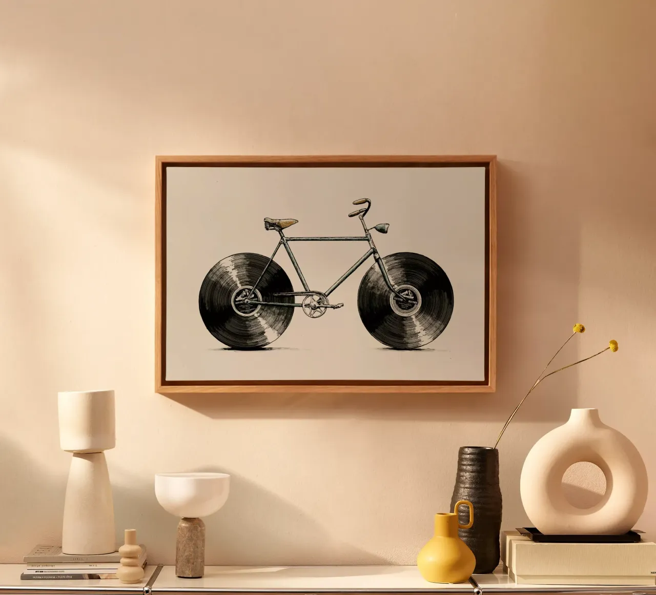 Velophone tela con Cornice a cassetta da Florent Bodart