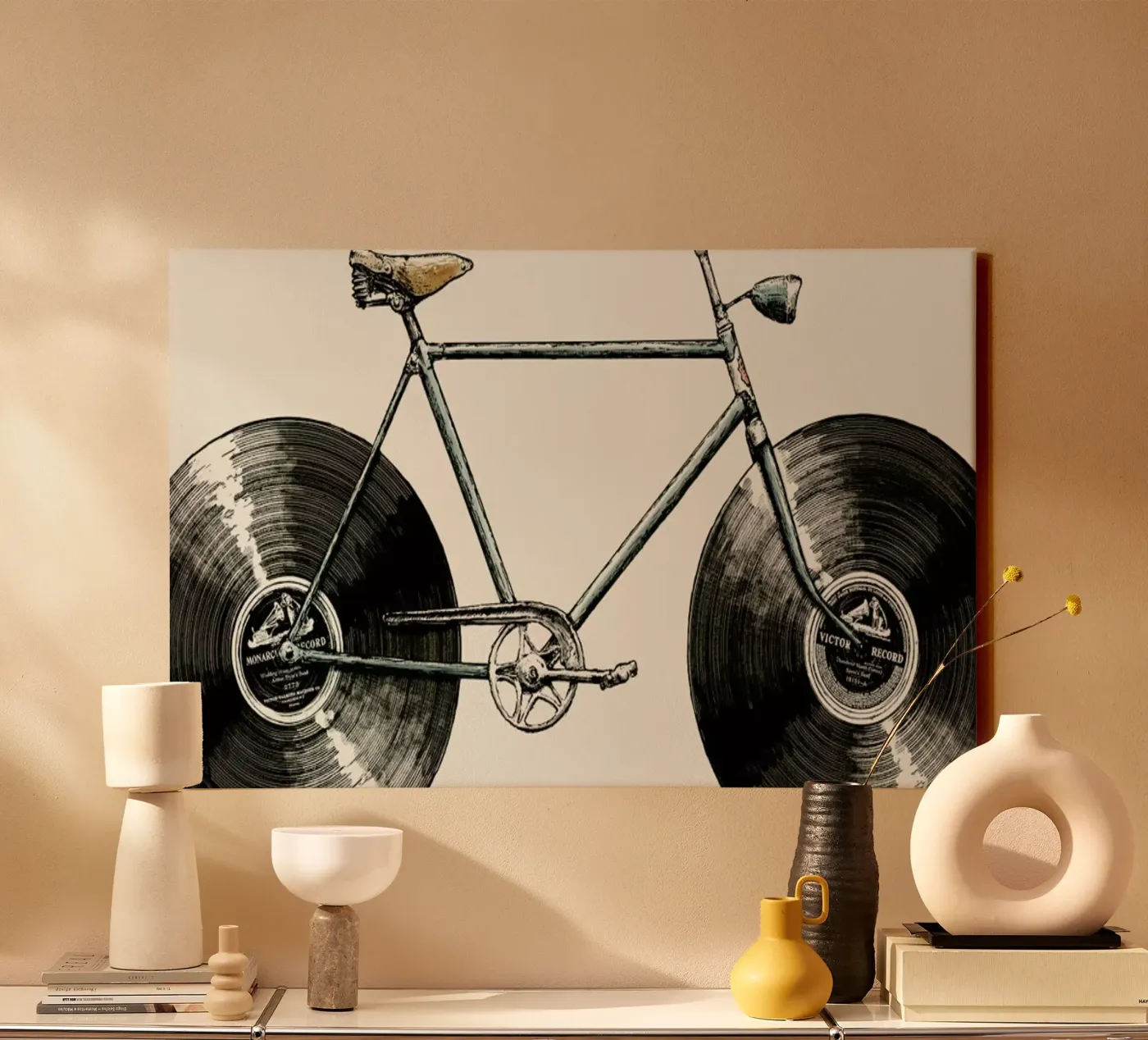 Velophone canvas by Florent Bodart