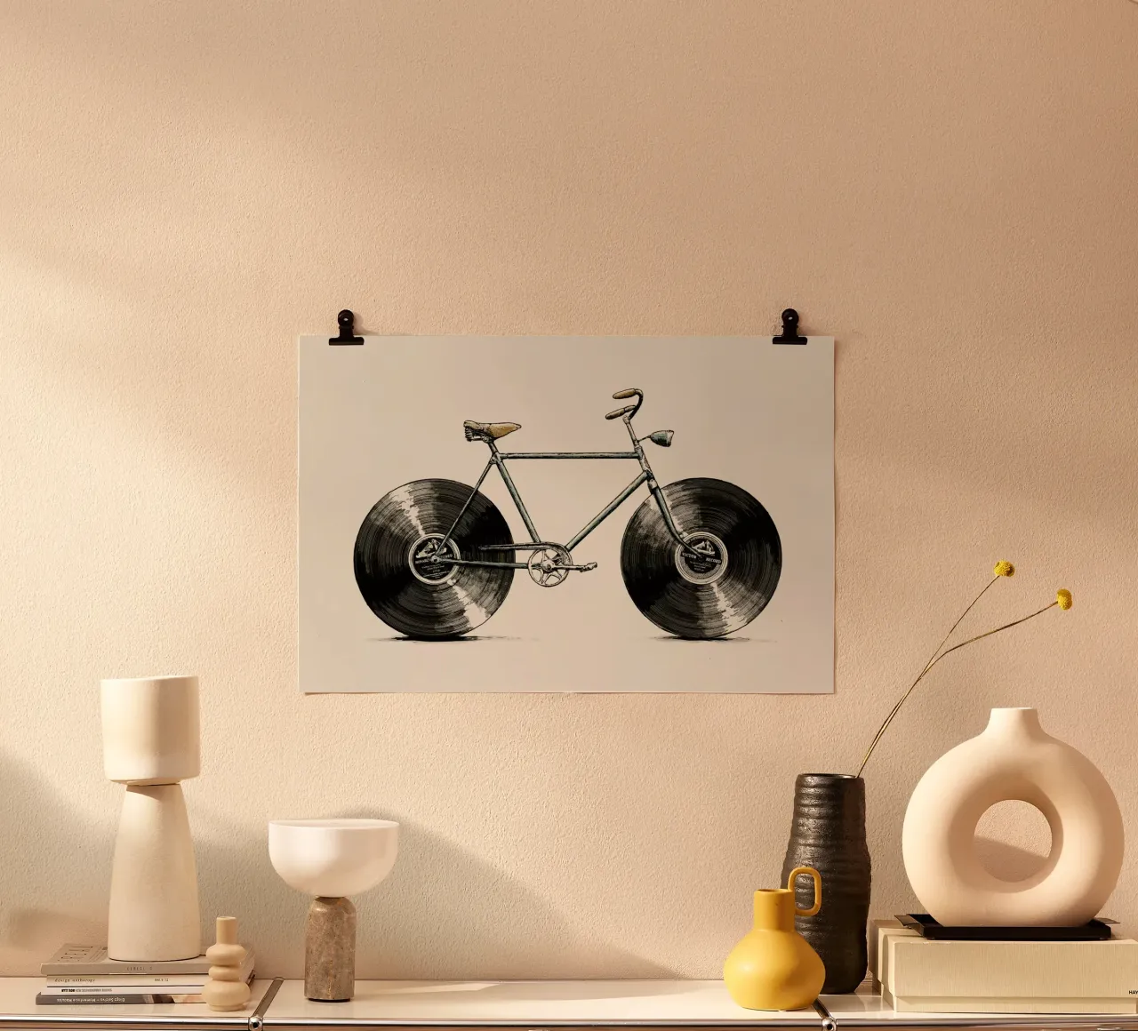 Velophone poster van Florent Bodart