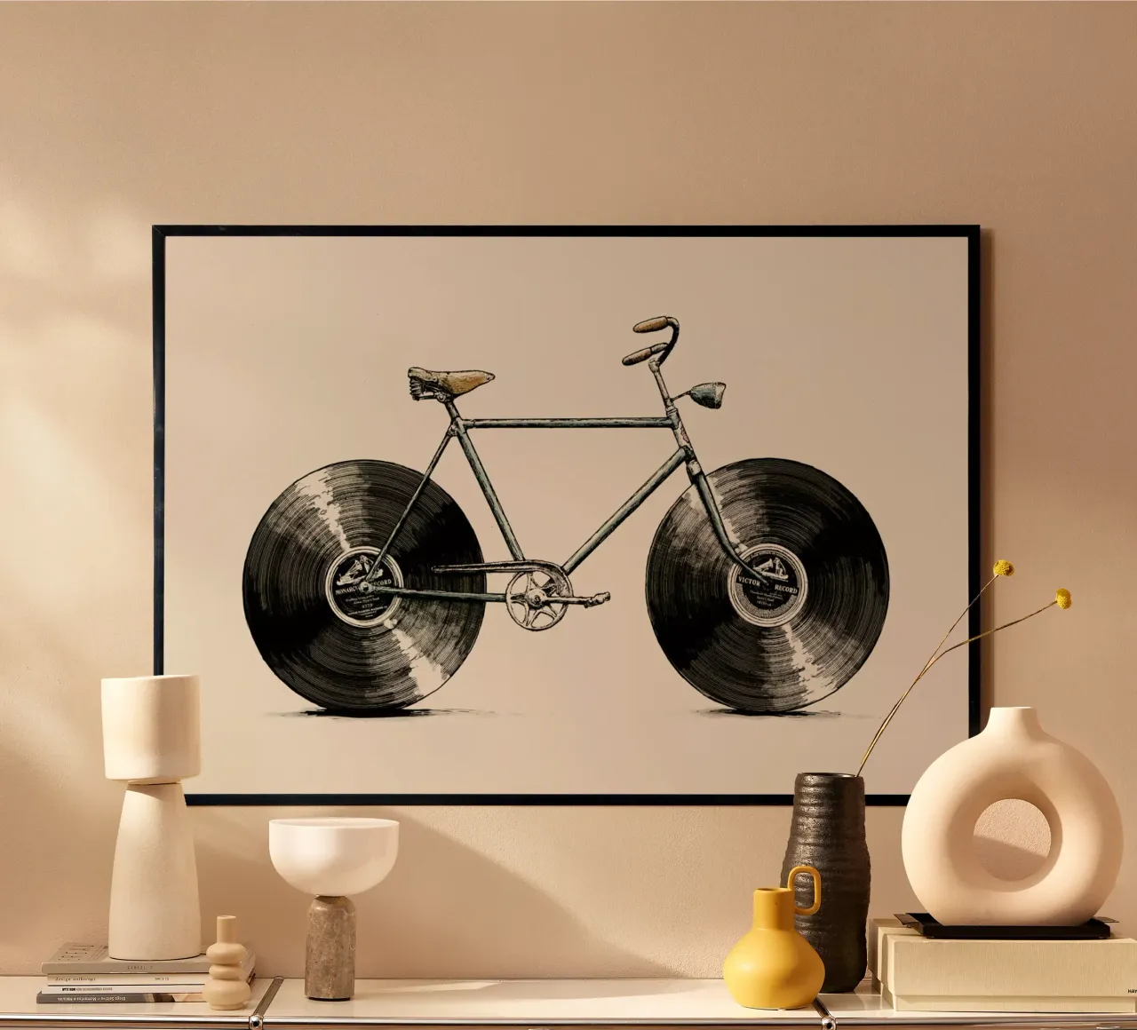 Velophone poster van Florent Bodart