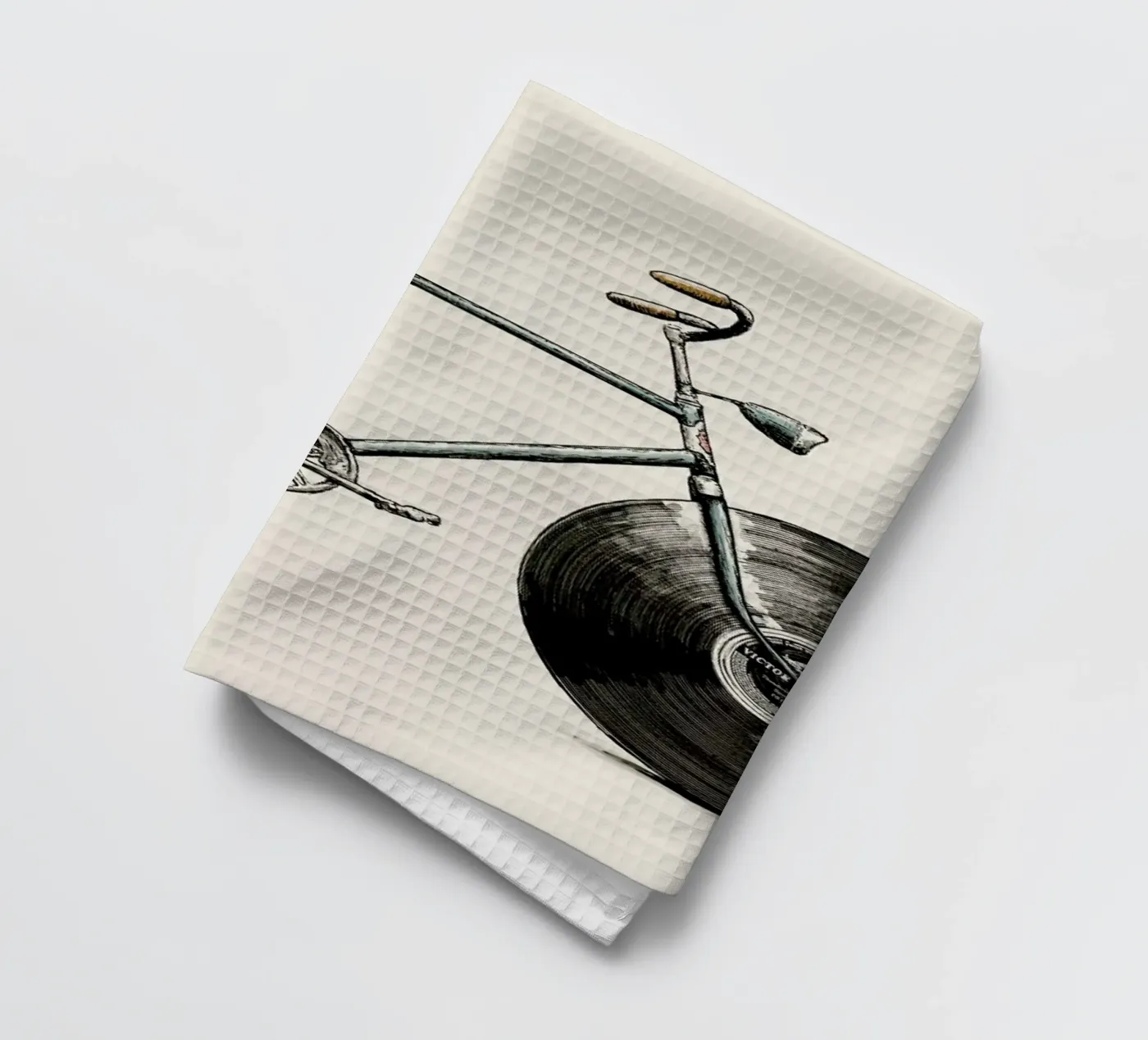 Velophone Geschirrtuch von Florent Bodart