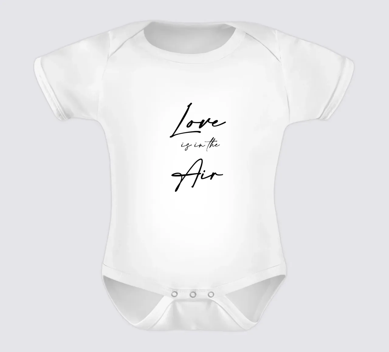L'amore è nell'aria body neonato maniche corte da 🎁 ARTVI-SHOP