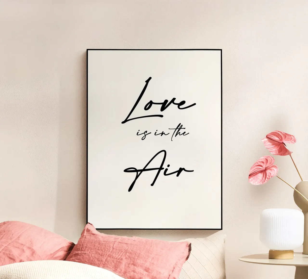 L'amore è nell'aria plexiglass da 🎁 ARTVI-SHOP