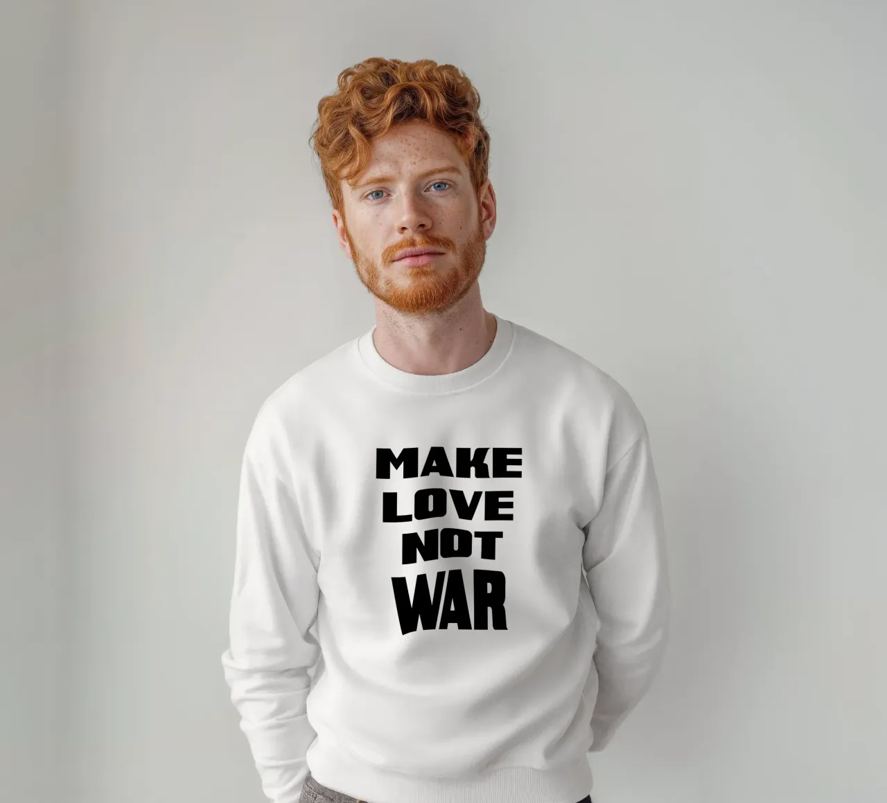 Fate l'amore, non la guerra felpa da ARTVI-SHOP