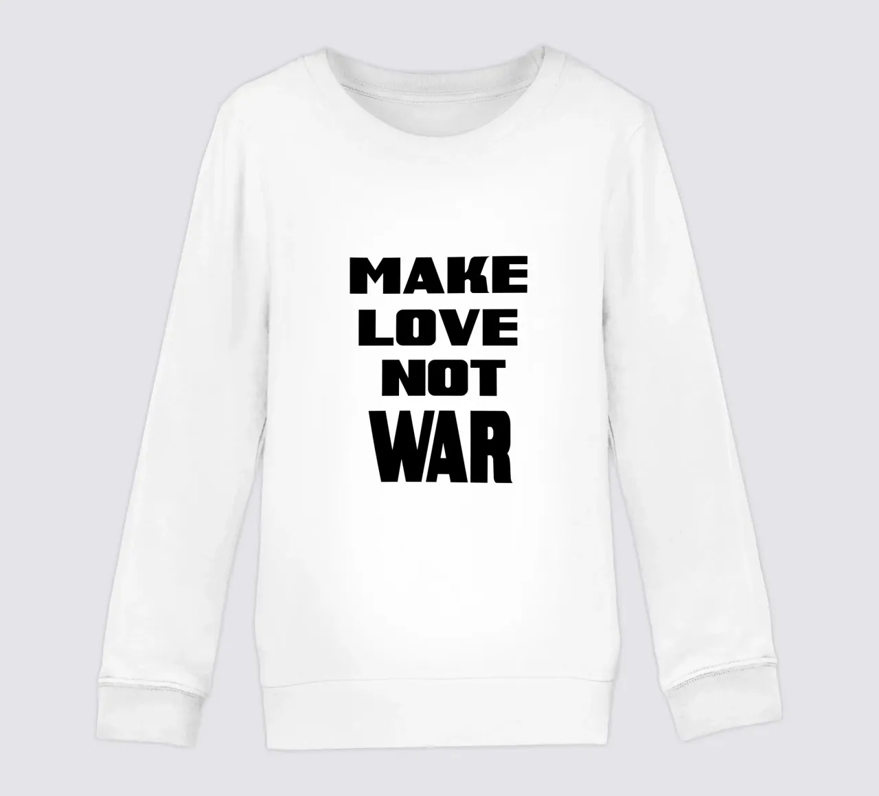 Fate l'amore, non la guerra felpa bambino da 🎁 ARTVI-SHOP
