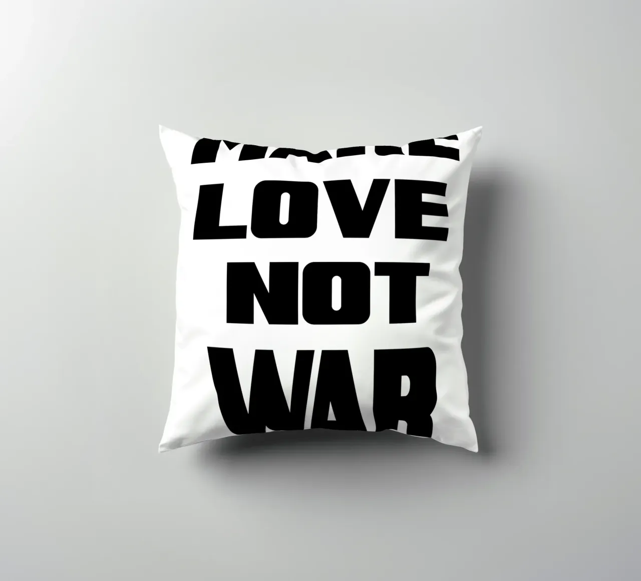 Fate l'amore, non la guerra cuscino da 🎁 ARTVI-SHOP
