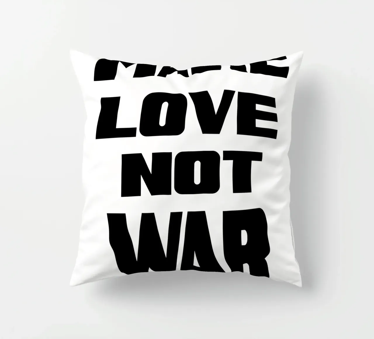 Fate l'amore, non la guerra cuscino da 🎁 ARTVI-SHOP