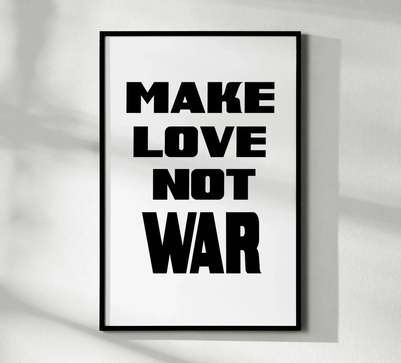 Make love not war hahnemühle by 🎁 ARTVI-SHOP