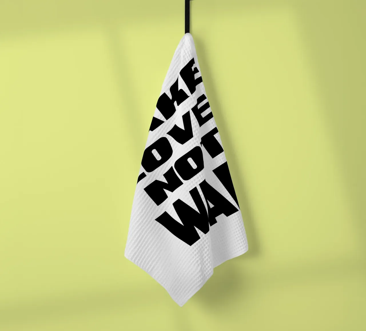 Fate l'amore, non la guerra canovaccio da cucina da 🎁 ARTVI-SHOP