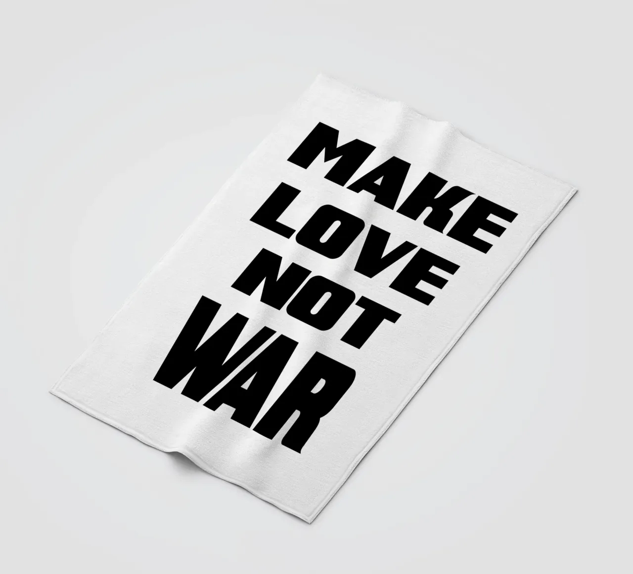 Fate l'amore, non la guerra coperta in pile da 🎁 ARTVI-SHOP