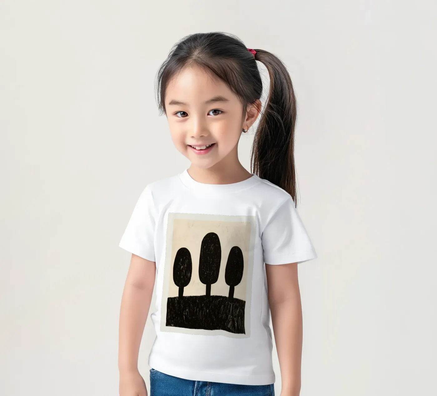 Three Trees t-shirt bambini da treechild