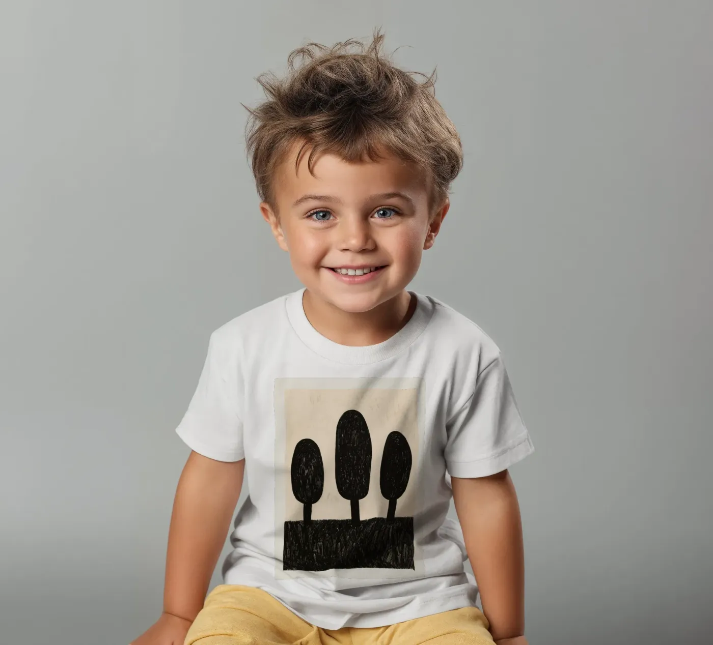 Three Trees t-shirt bambini da treechild