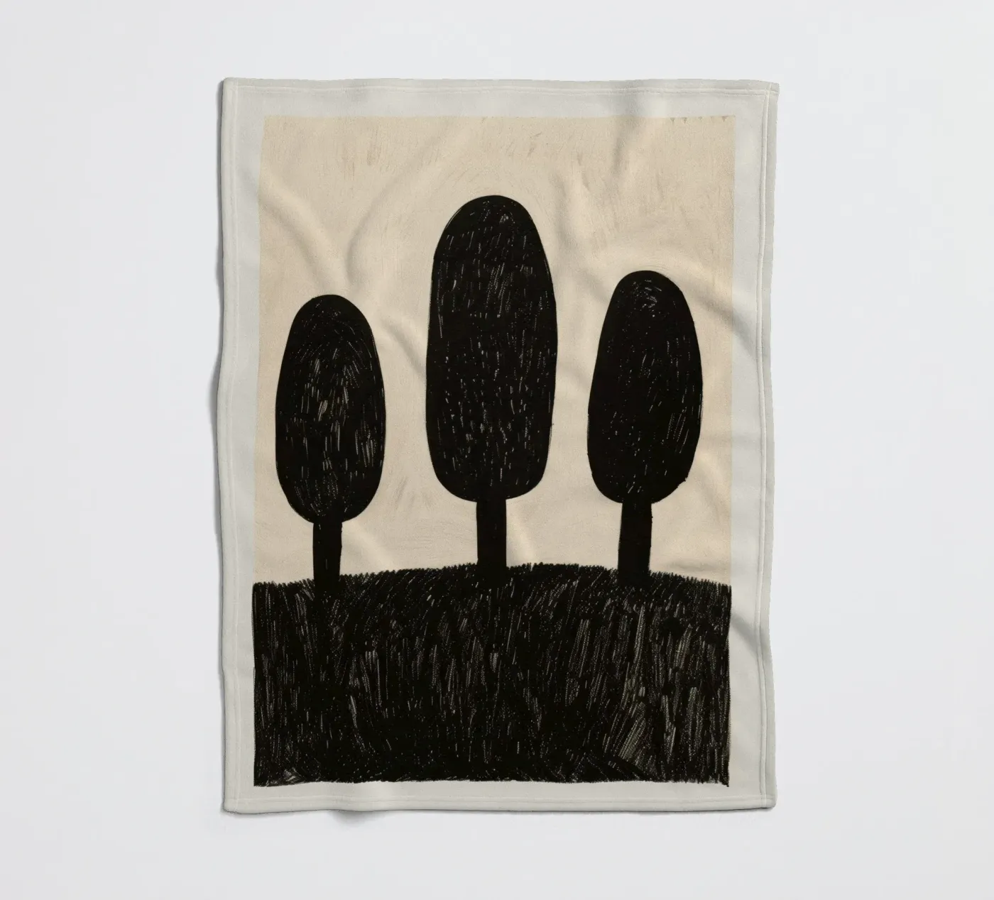 Three Trees Fleecedecke von treechild