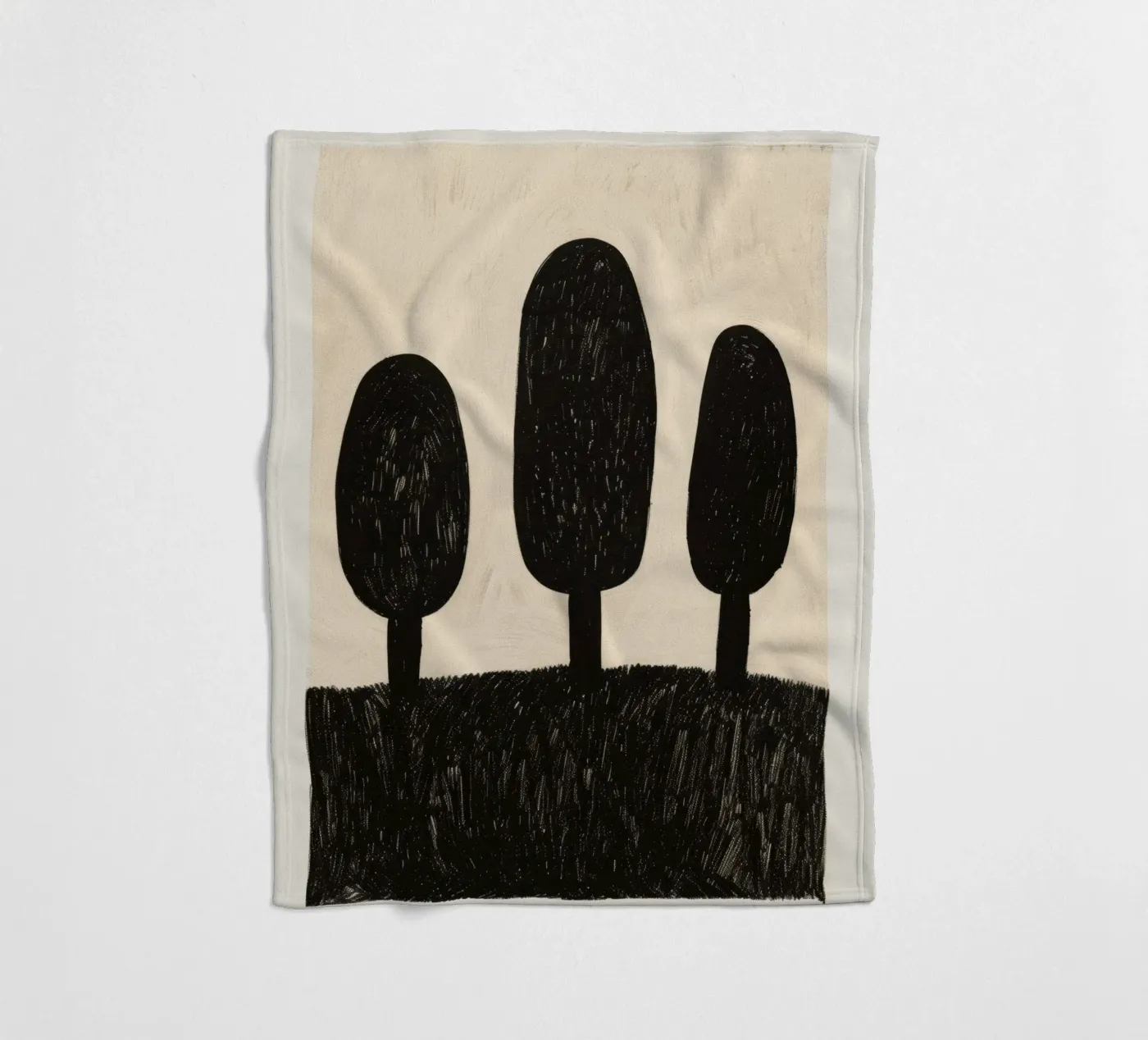 Three Trees Fleecedecke von treechild