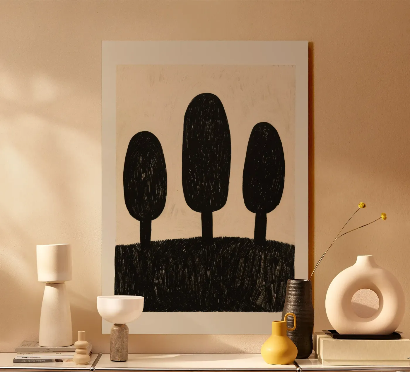 Three Trees alluminio dibond da treechild