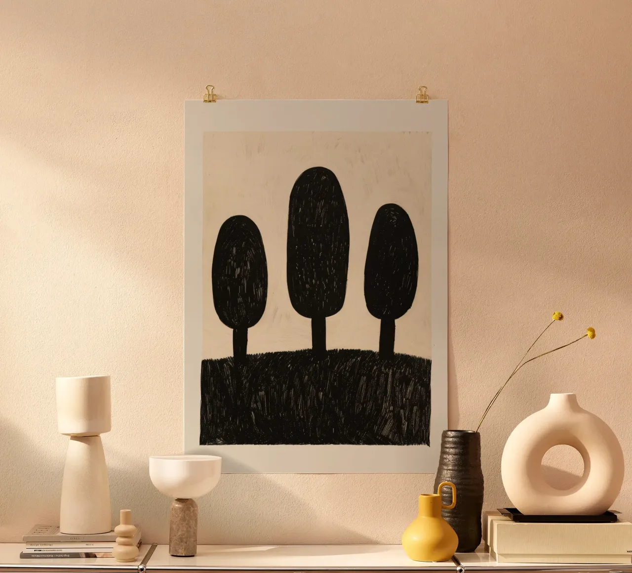 Three Trees poster by treechild