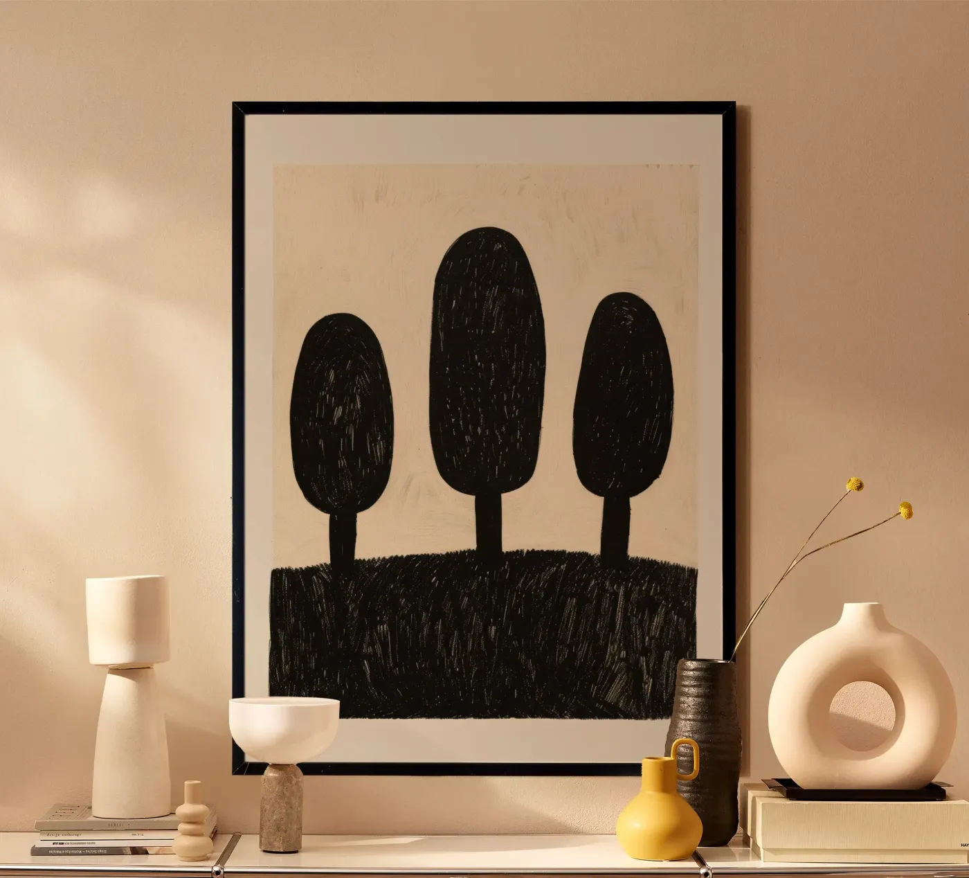 Three Trees poster by treechild