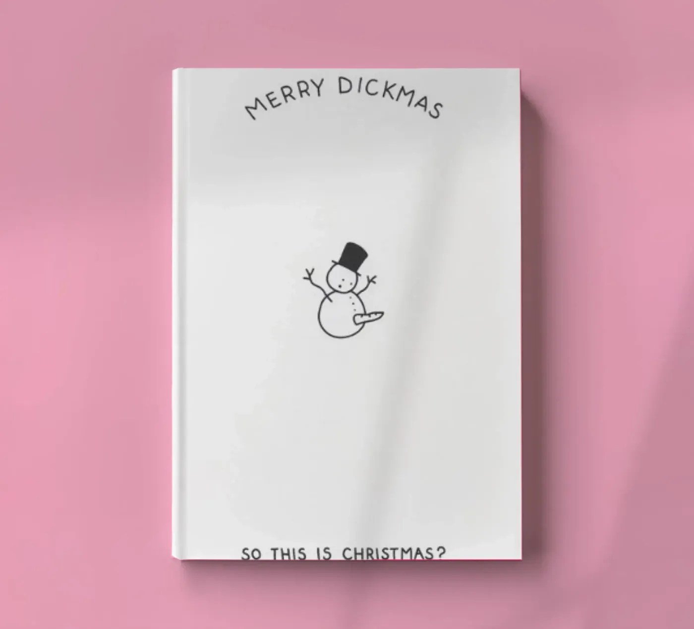 Merry Dickmas notebook by Alina