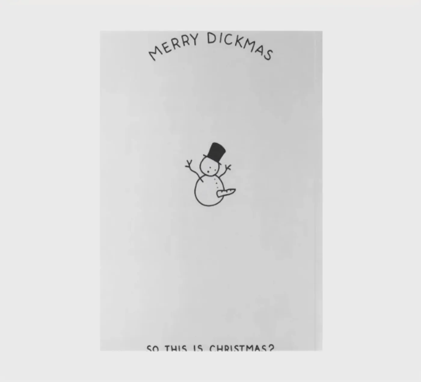 Merry Dickmas notebook by Alina