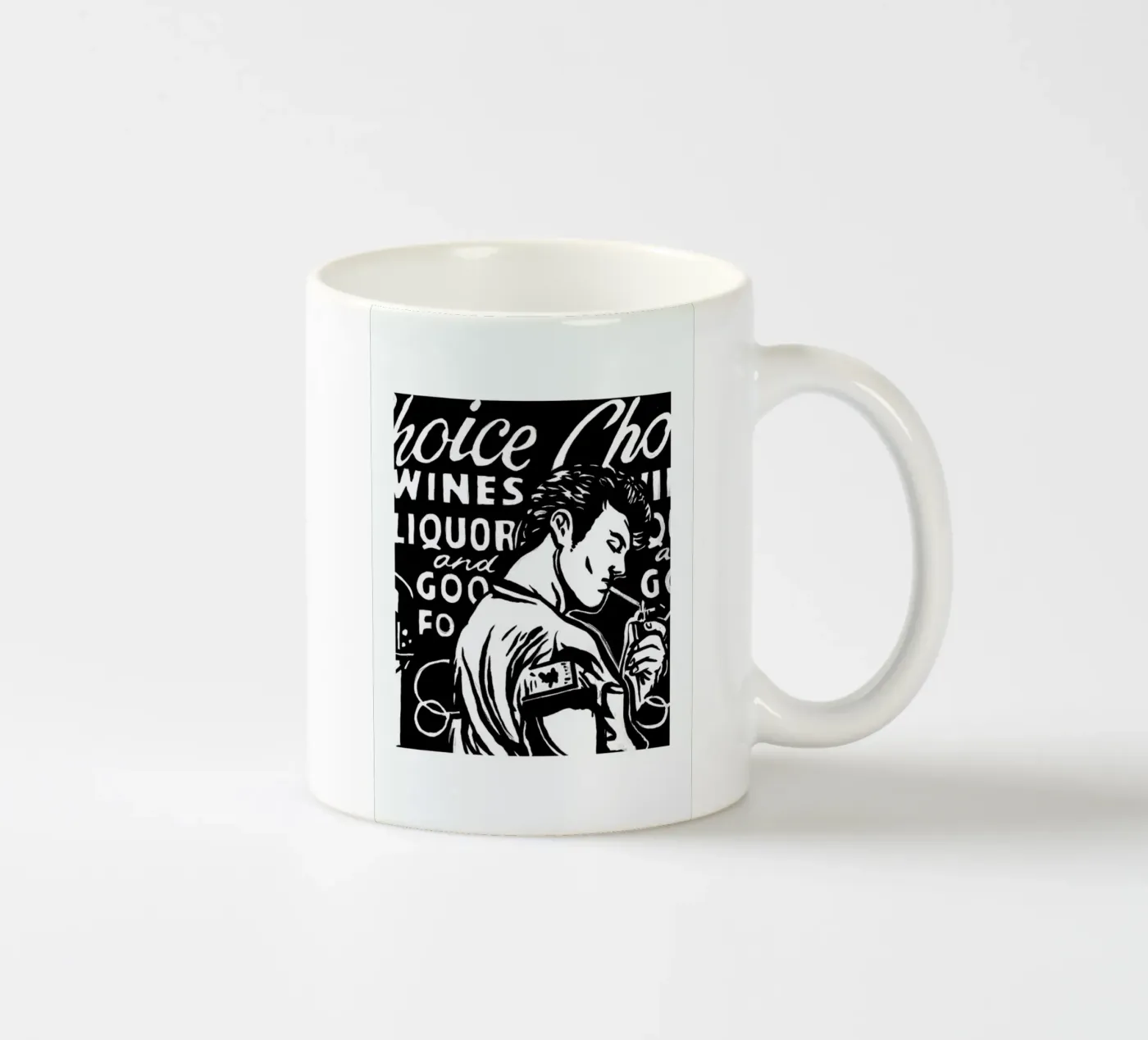 Choice ceramic mug by JRuggs