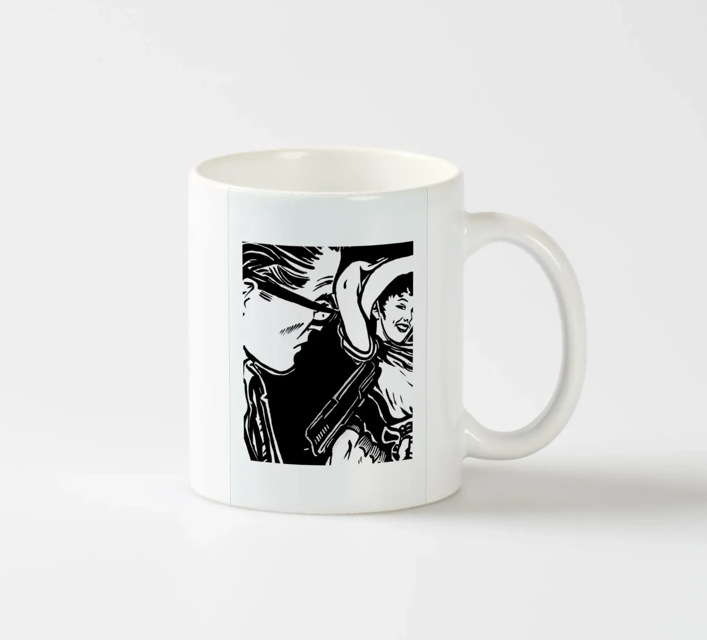 Dual ceramic mug by JRuggs