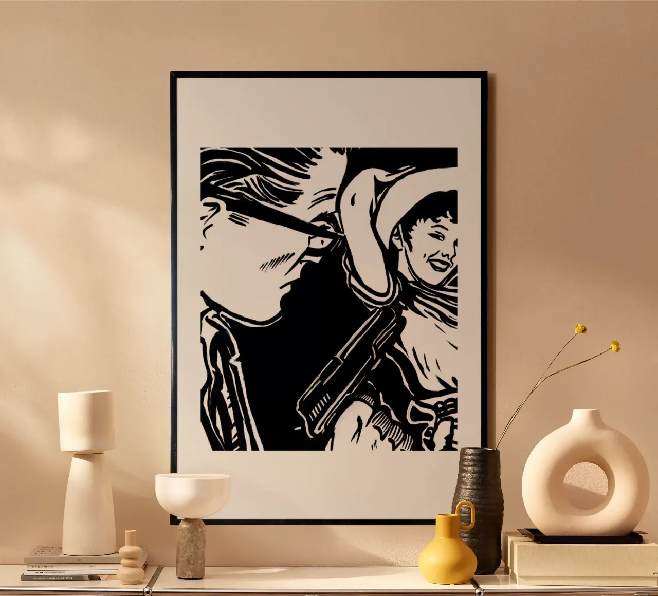 Dual poster con telaio in alluminio da JRuggs
