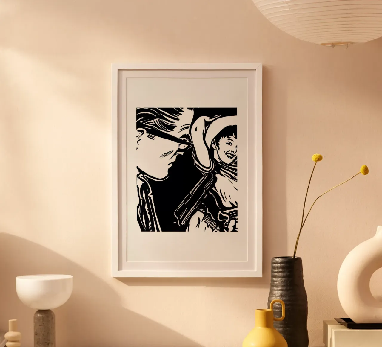 Dual poster con telaio in alluminio da JRuggs