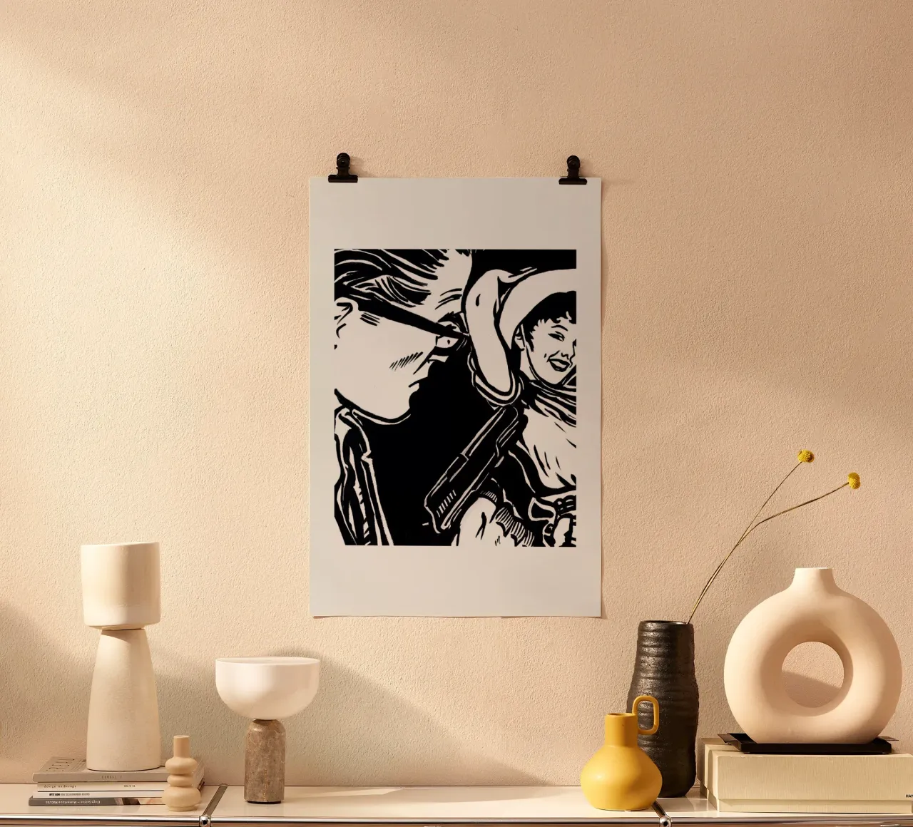Dual poster con telaio in alluminio da JRuggs