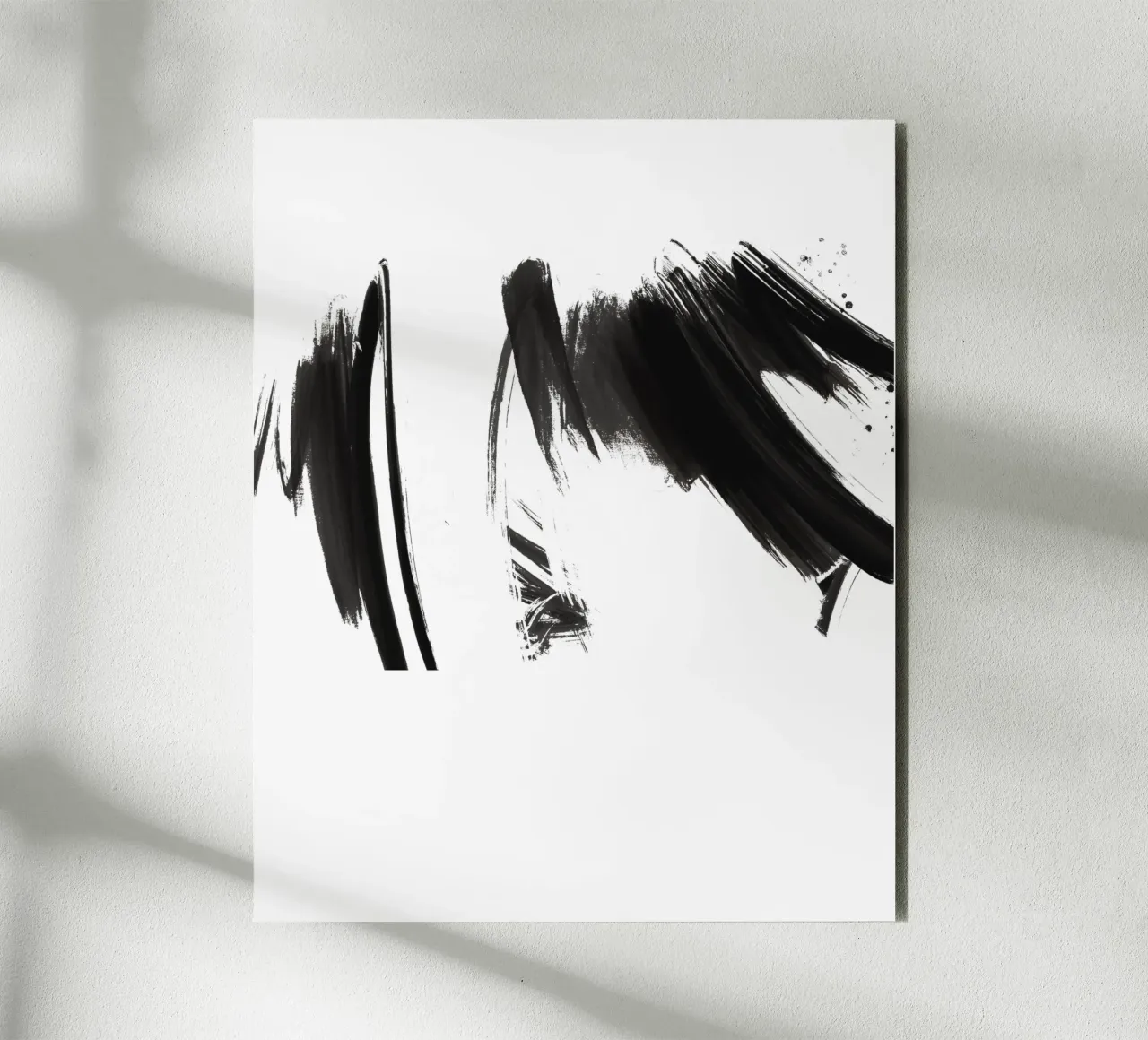 Abstract Brush Stroke alluminio dibond da KHouse Studio
