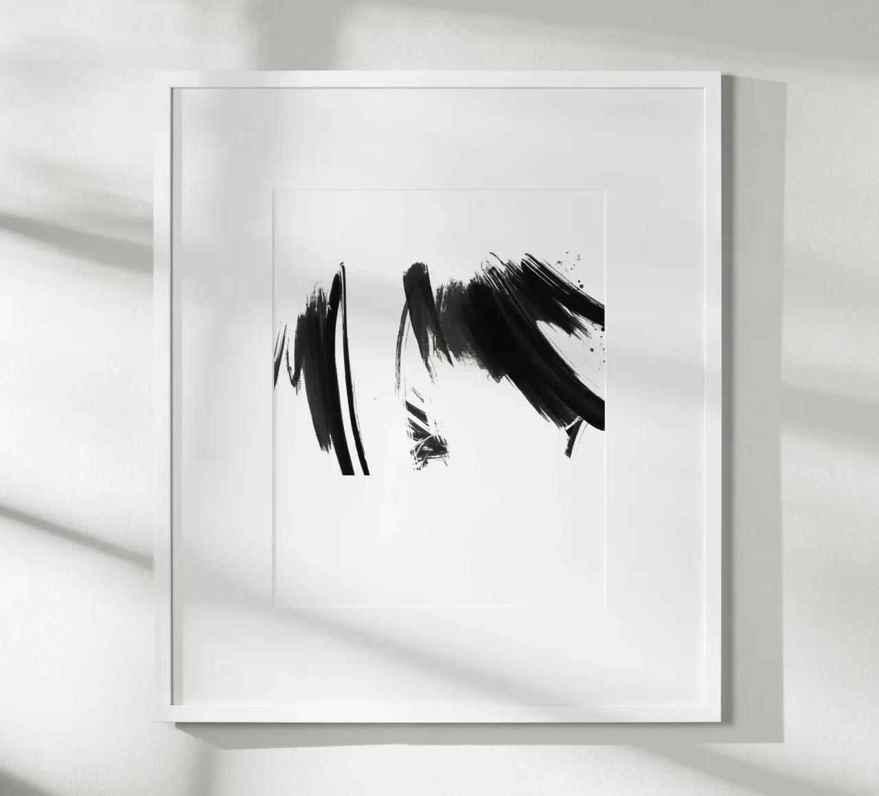 Abstract Brush Stroke carta hahnemühle da KHouse Studio