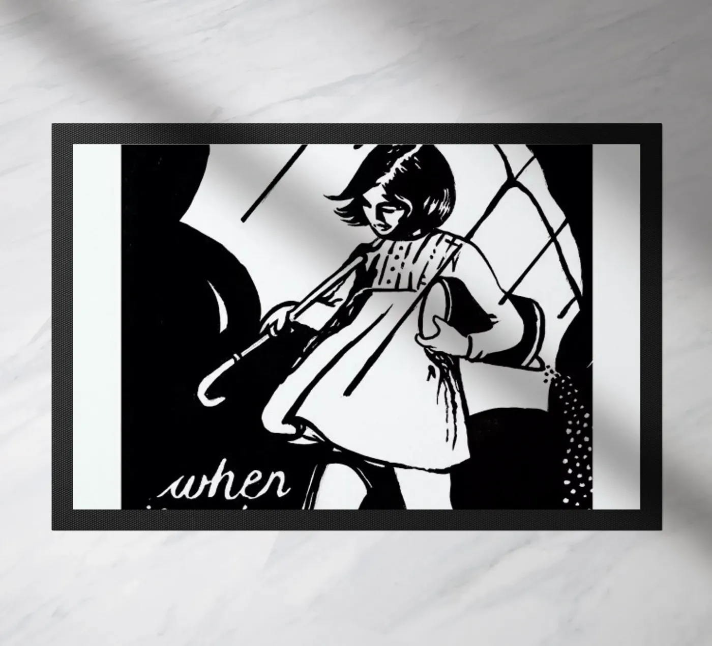 Pours deurmat van JRuggs