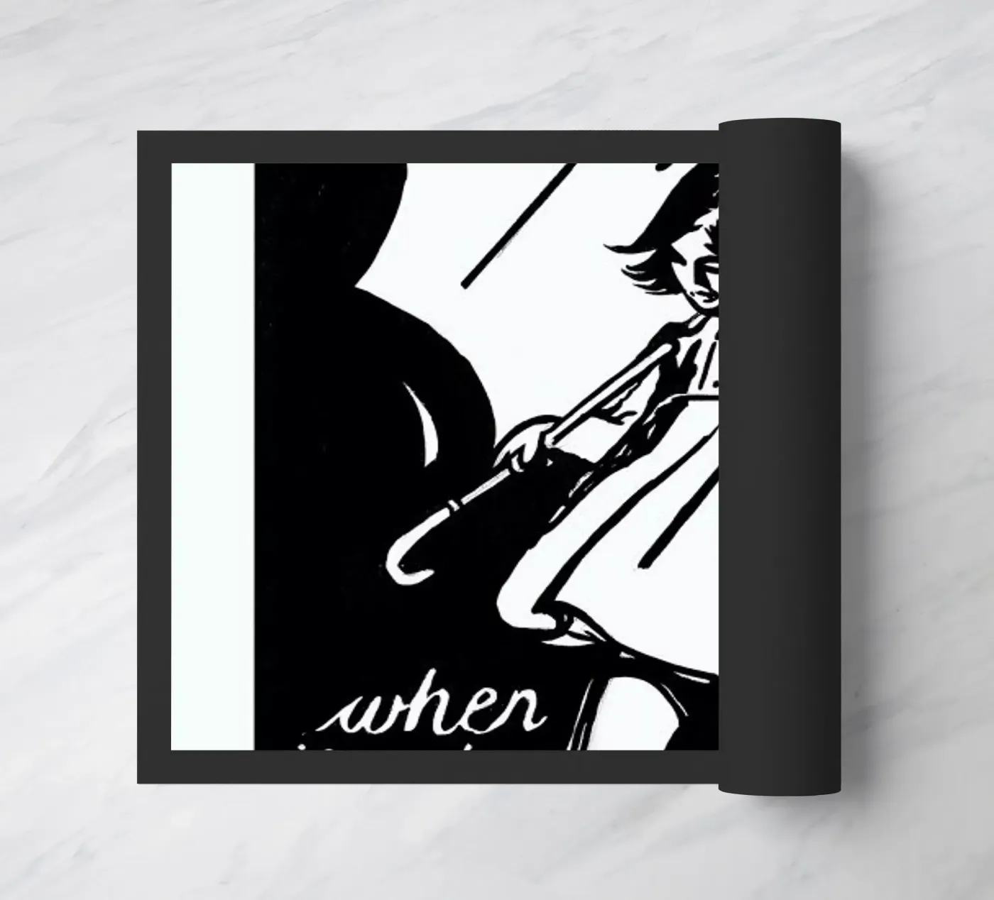 Pours doormat by JRuggs