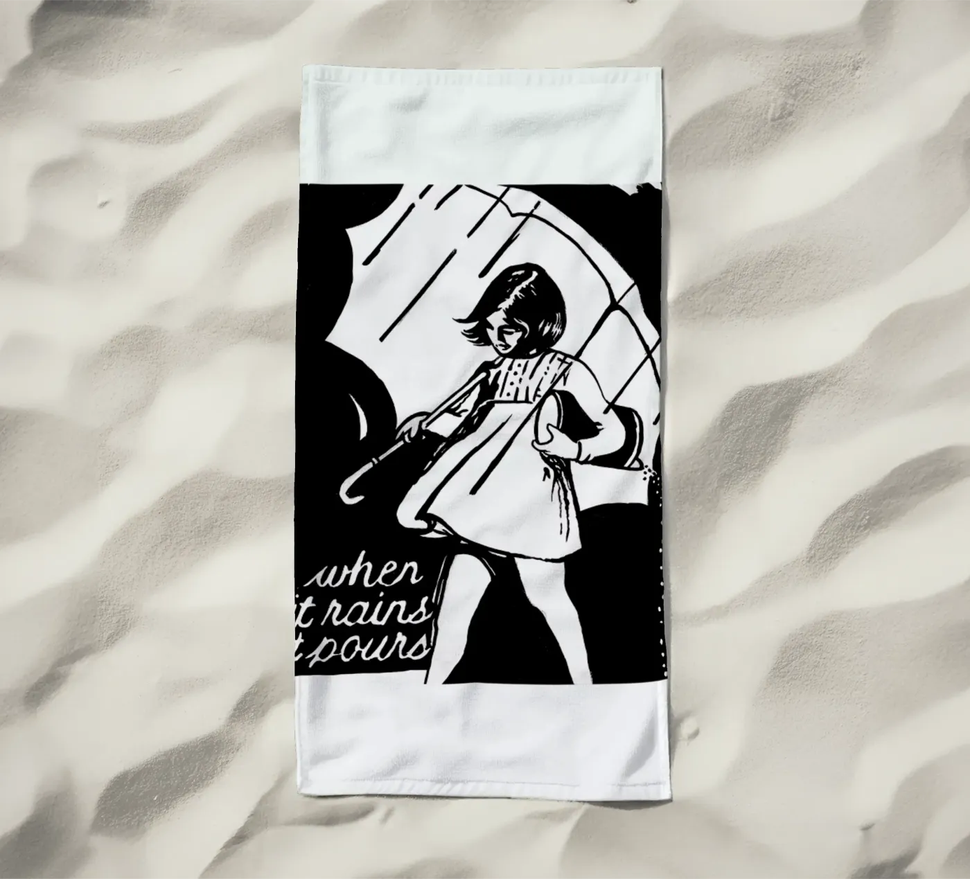 Pours strandhanddoek van JRuggs