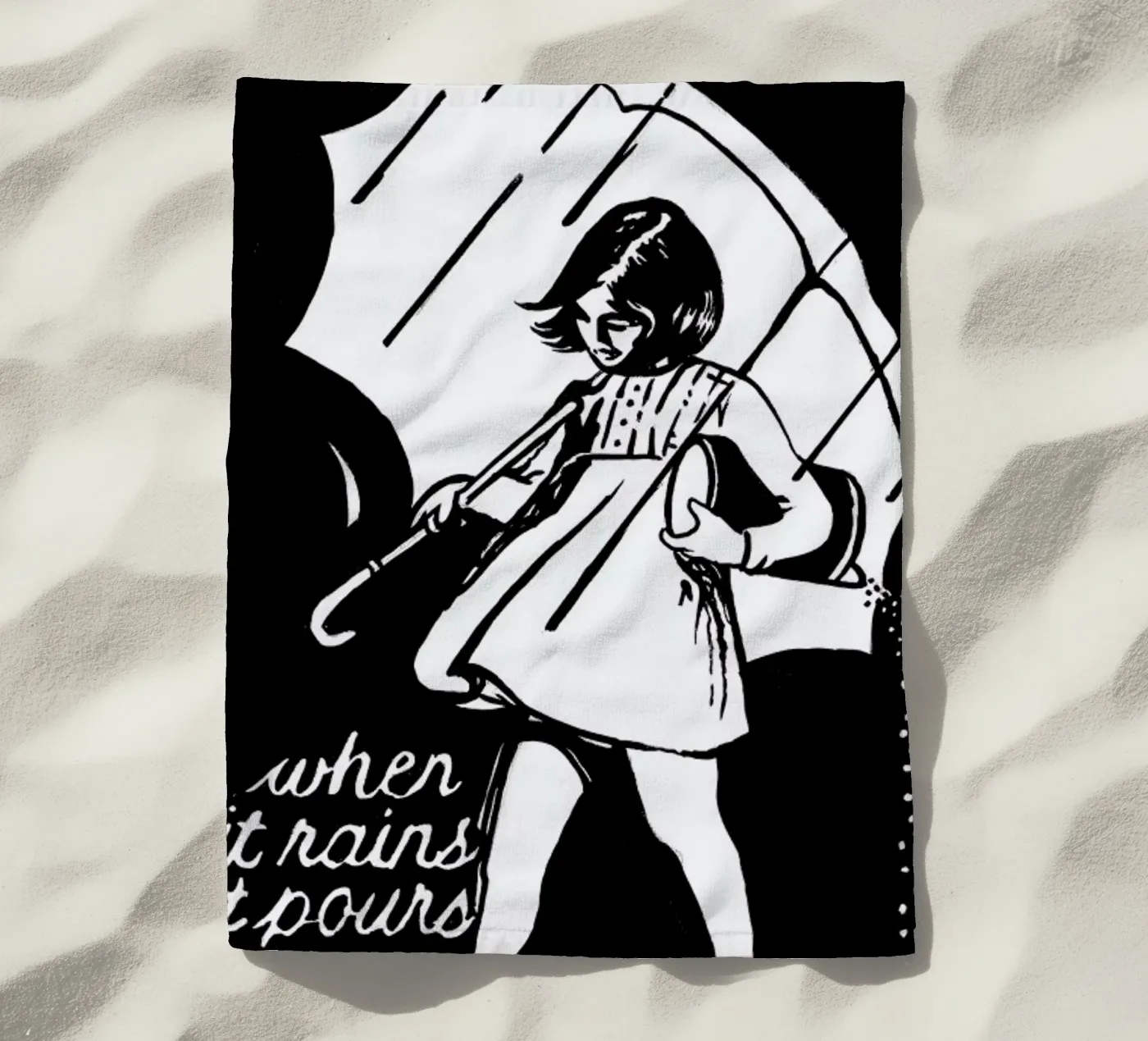 Pours strandhanddoek van JRuggs