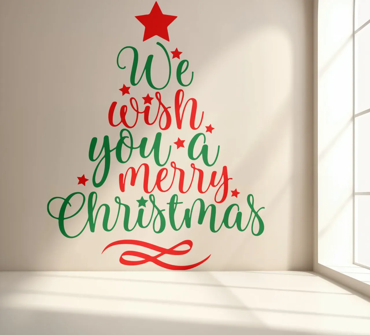 Chritsmas Quote Christmas Tree photo wallpaper by onefeelshop