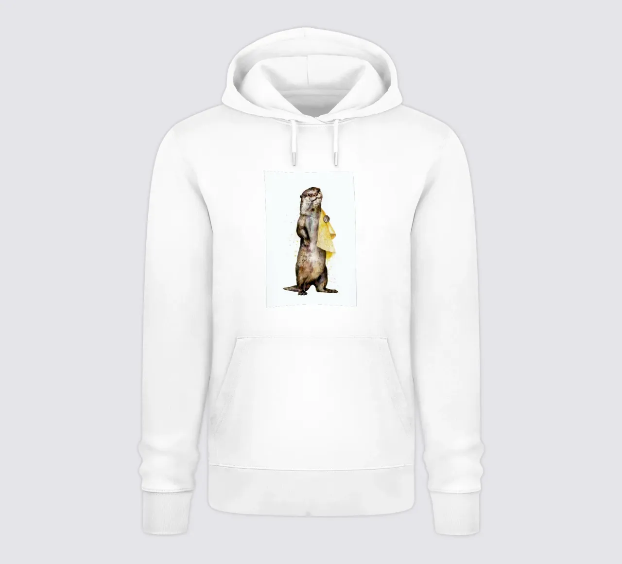 Otter hoodie by Laura Graves