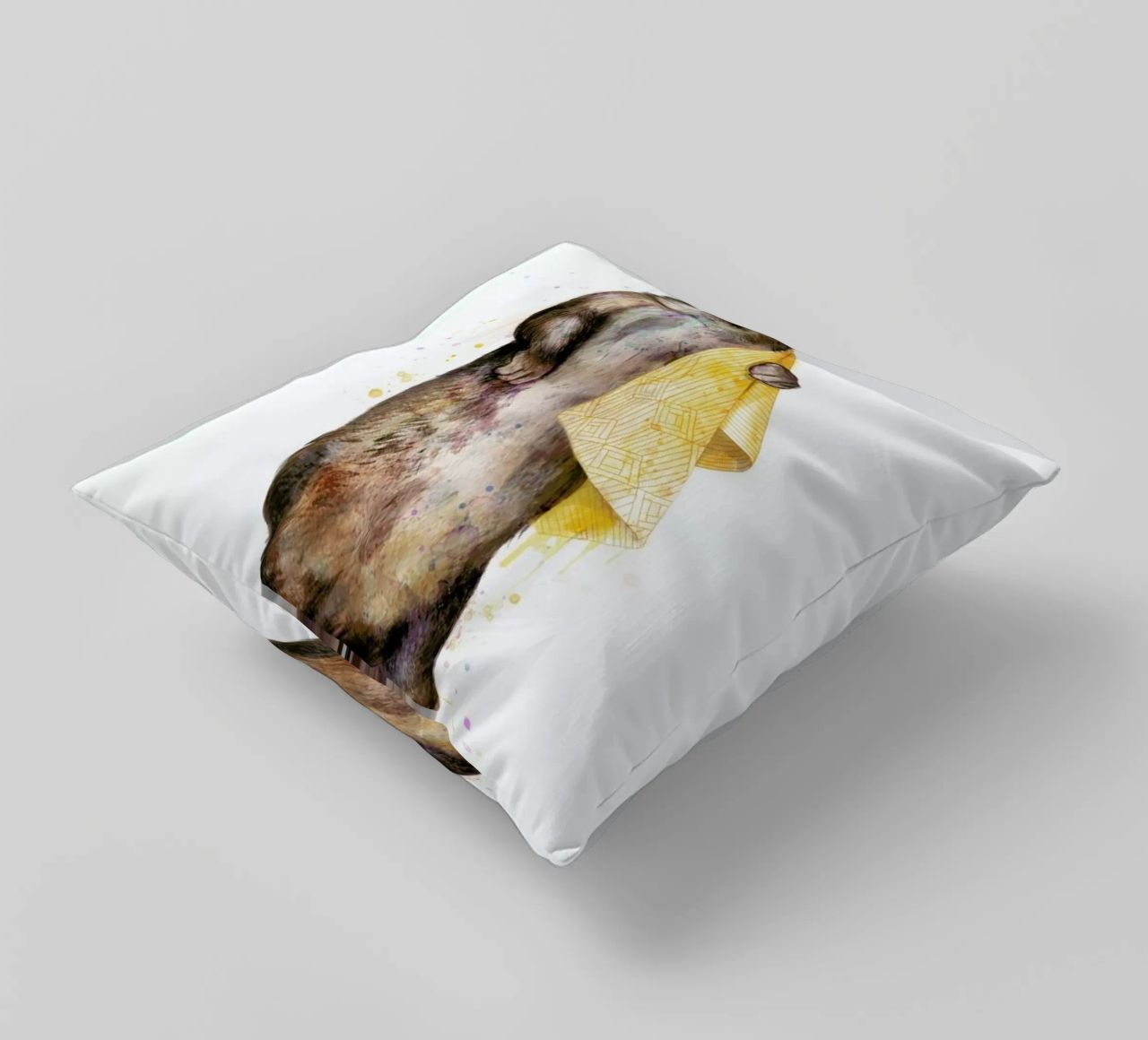 Otter cuscino da Laura Graves