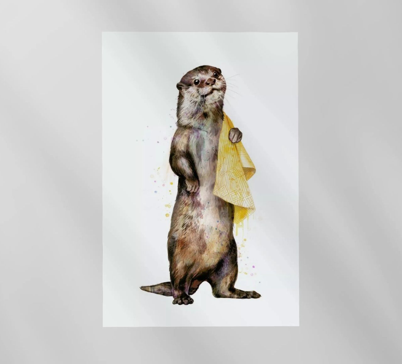 Otter pellicola backlit da Laura Graves