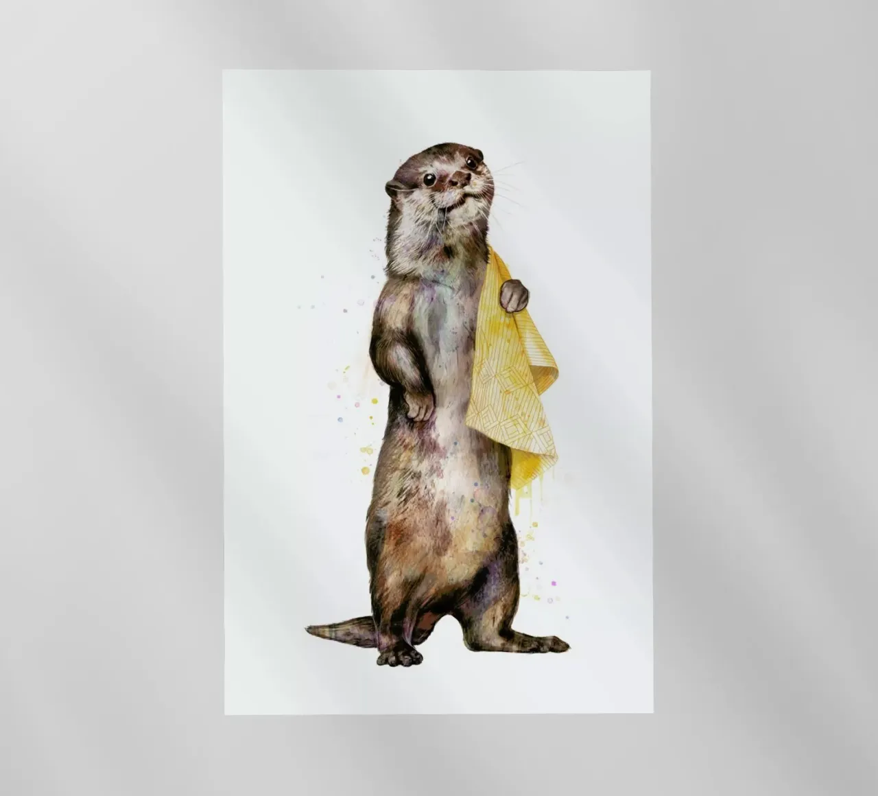 Otter pellicola backlit da Laura Graves